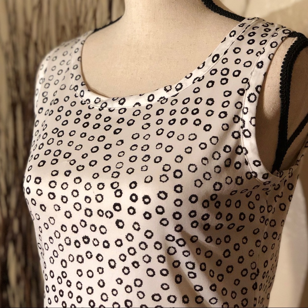 Vintage American Rag  • Black & White Tank Top